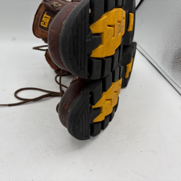 Caterpillar Alaska Techni Flex Leather Work Boots 12 Mens - Picture 15 of 15